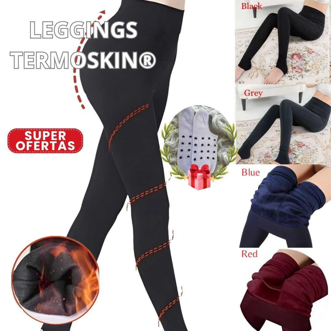 TermoSkin® Leggings Cálidos y Elegantes, Siempre Contigo + Regalo 🎁