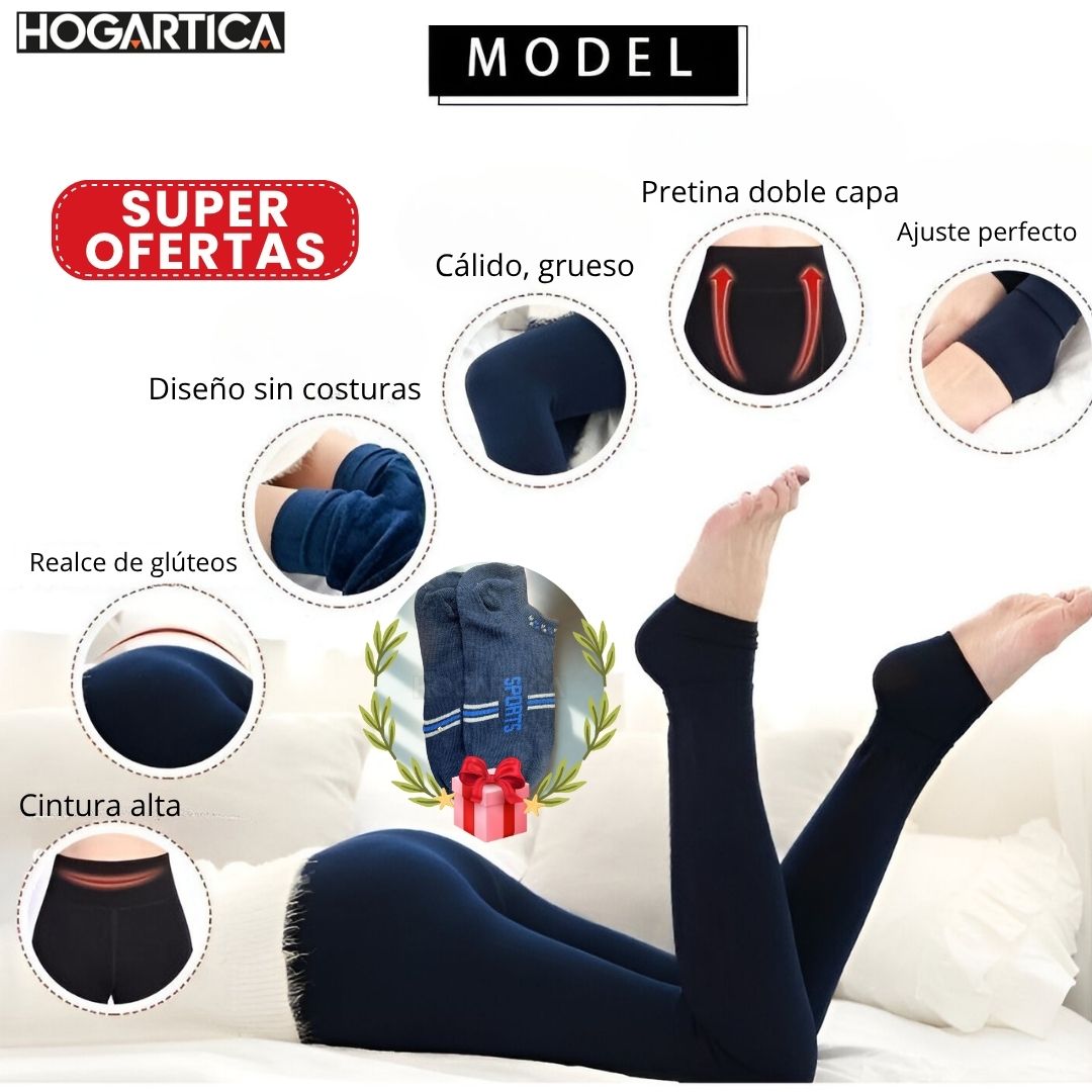 TermoSkin® Leggings Cálidos y Elegantes, Siempre Contigo + Regalo 🎁
