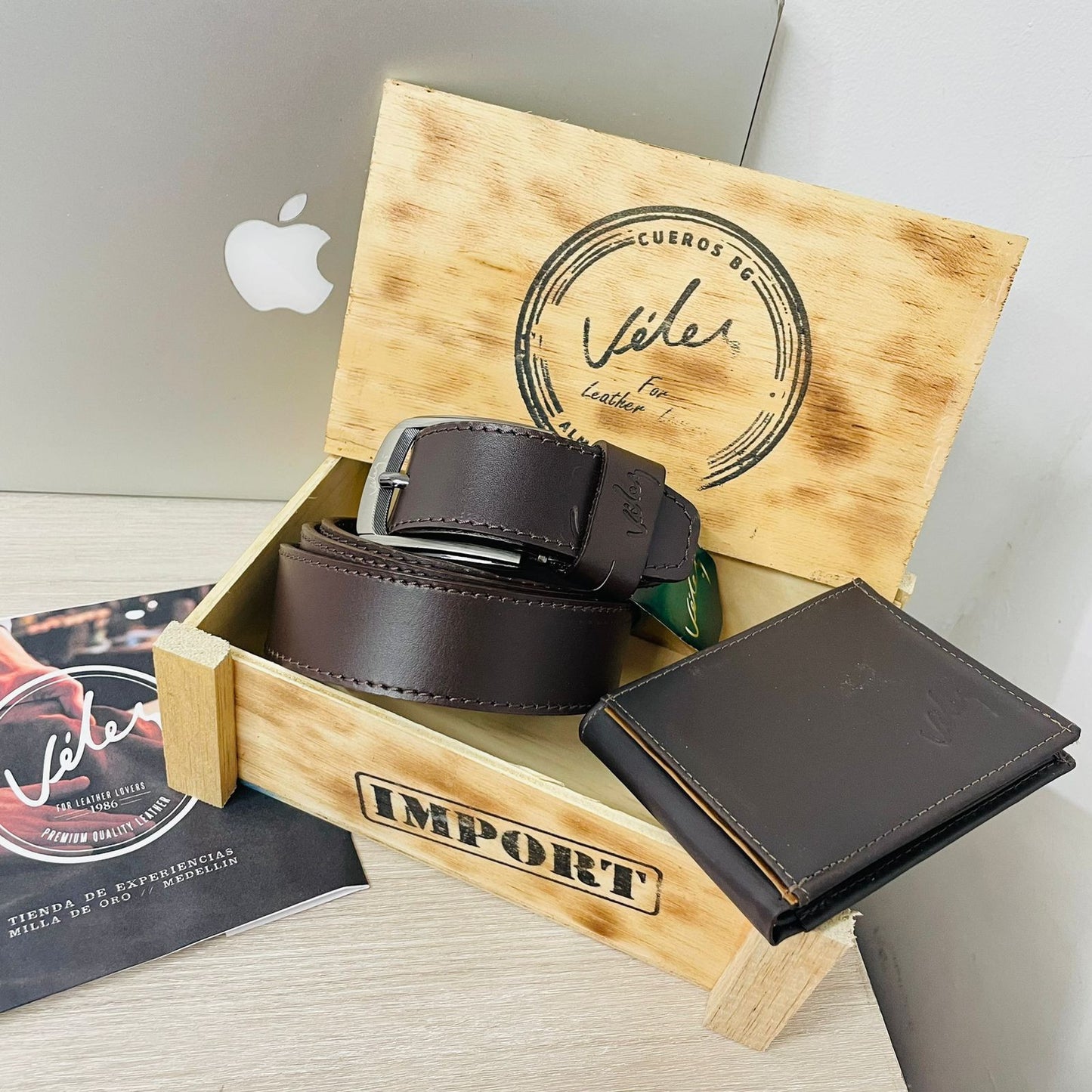 SET PARA PAPÁ CORREA y BILLETERA VLZ