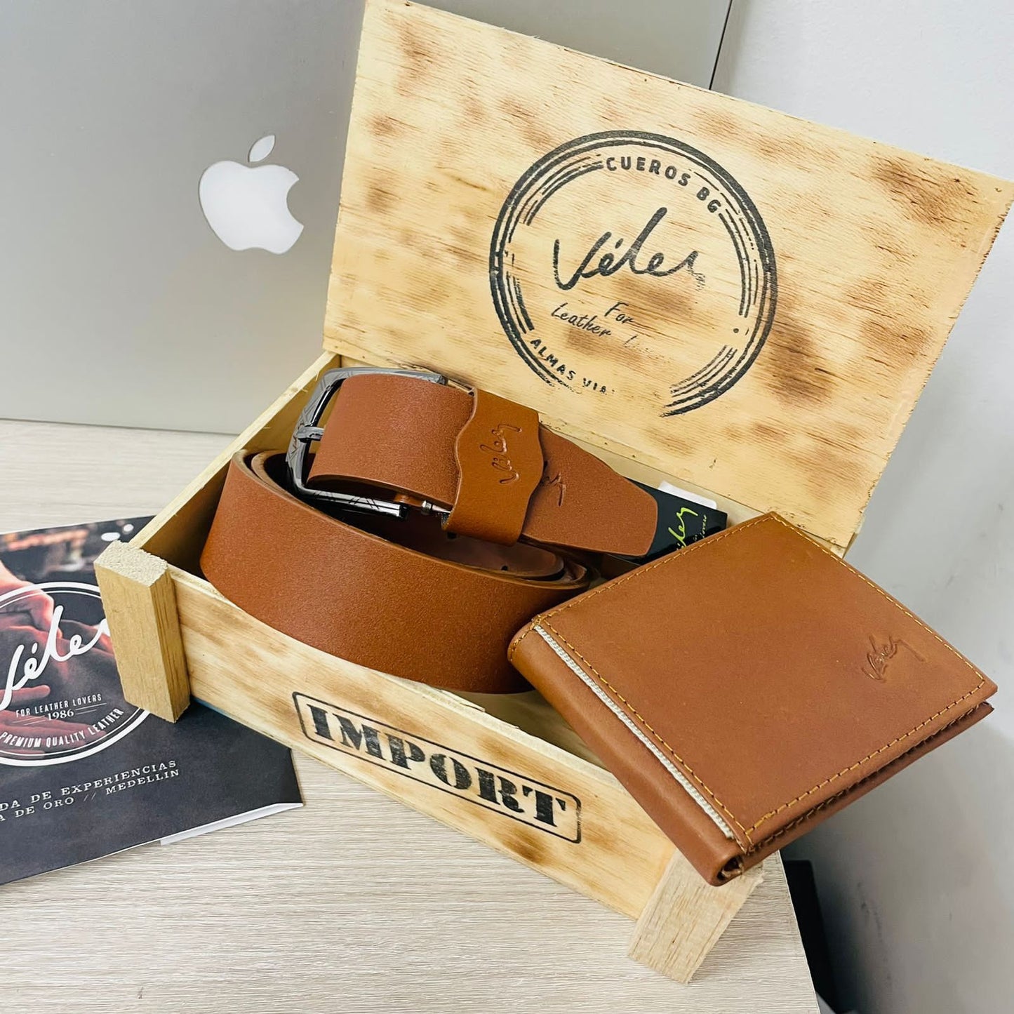 SET PARA PAPÁ CORREA y BILLETERA VLZ