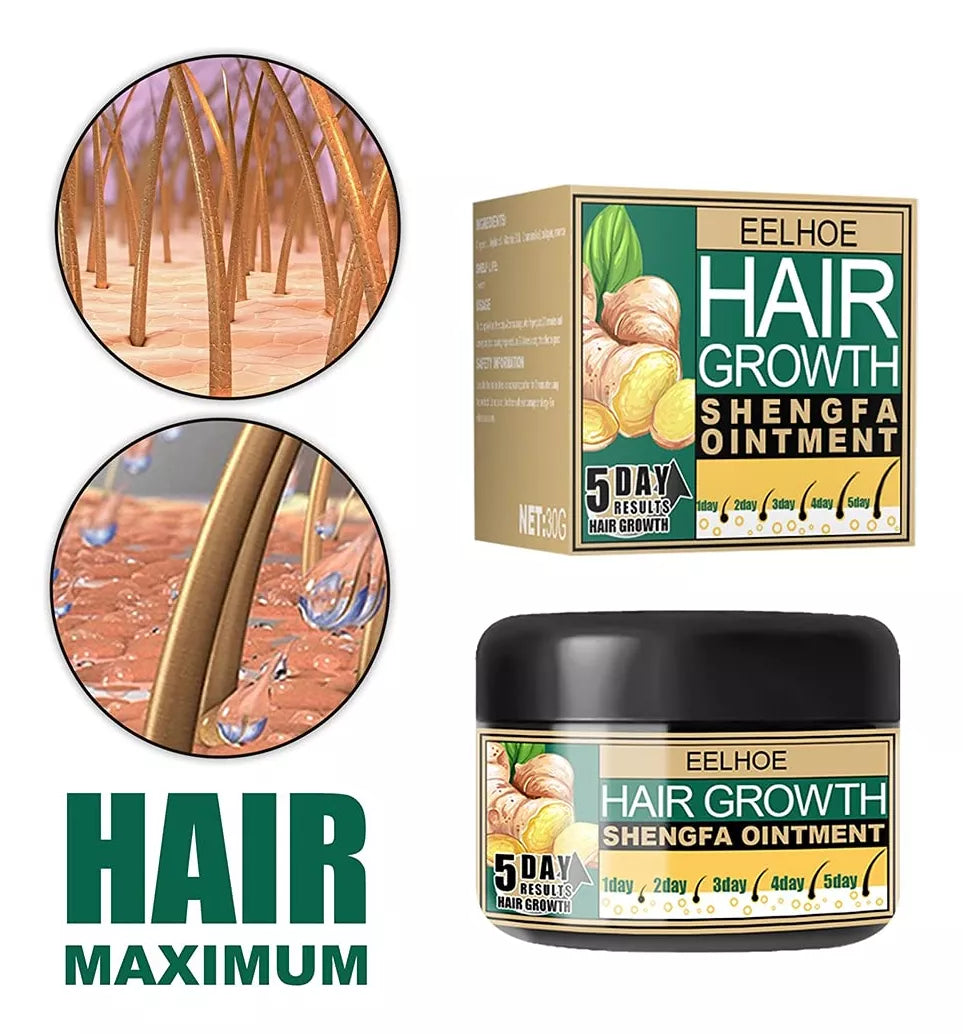 2X1 GingerGrow® Crecimiento Capilar Natural con Jengibre 💫💇♂️