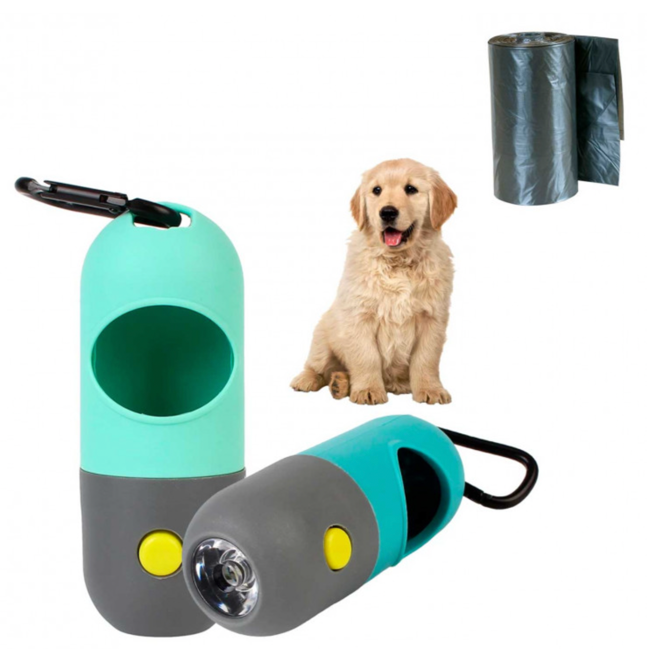 DoggyWalk™ – ¡Hidrátalo, aliméntalo y recoge sin estrés! Lleva tu kit completo en cada paseo 🐕✨