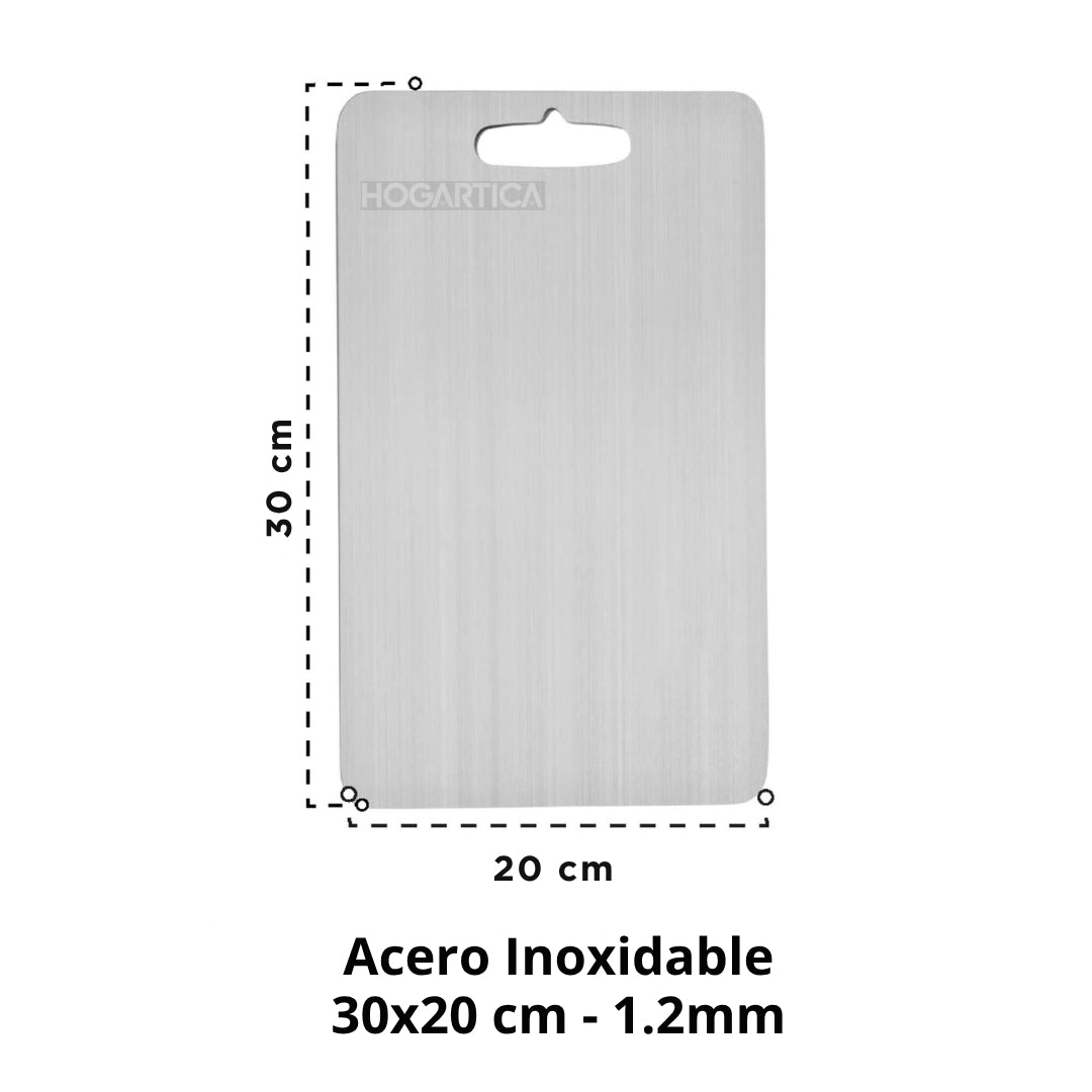 InoxBlade™ Tabla de Picar de Acero + 🎁Pinza Escurridor TongsPro™