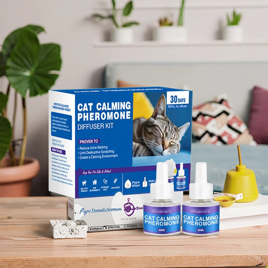 TrankiPets® Difusor Relajante Para Gatos Tranquilidad sin pastillas ni estrés