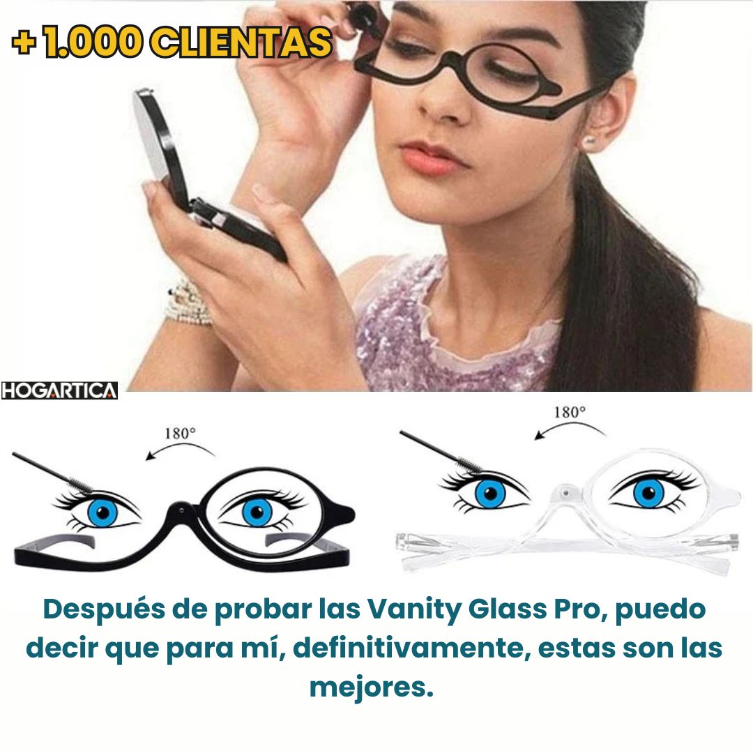 Vanity Glass Pro™ La Ayuda Visual para un Maquillaje Preciso y Fácil