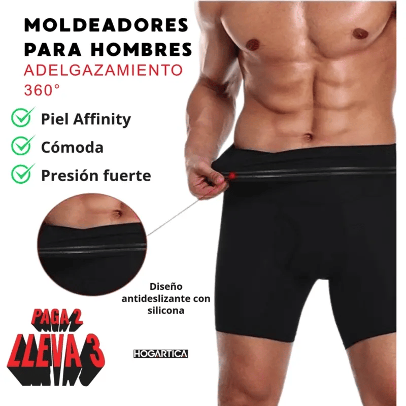 Definix Boxer Moldeador 3X2 - Silueta Definida sin Sacrificar Comodidad