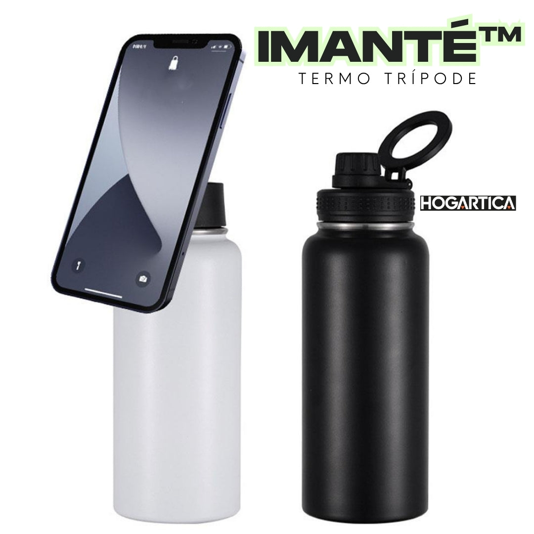 🧲 Termo Trípode Imanté™ Tu termo, tu soporte, tu nuevo favorito