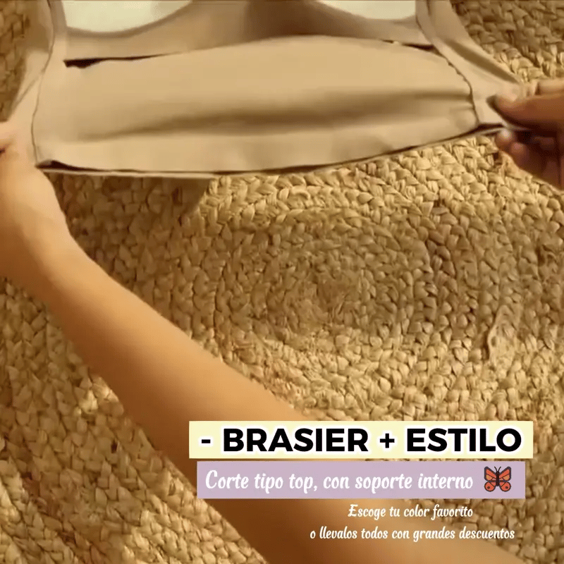 Blusa 2 en 1 SiluetOne™ Libertad, estilo y soporte en una sola prenda