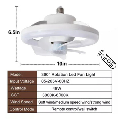 AEROLUZ PRO® Iluminación Led Ajustable Y Ventilación Silenciosa En Un Solo Dispositivo