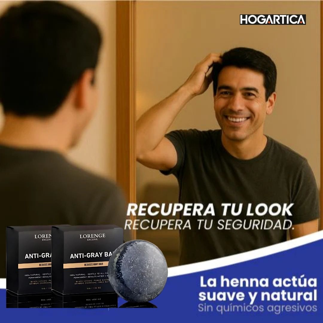 Pack X2 Jabones CanOff™ | Tu tono natural, sin tintes, sin citas de salón