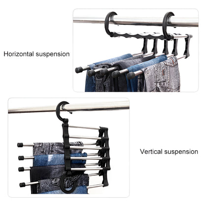 MultiHang™ ¡Revoluciona tu Clóset: 5 Veces Más Espacio!