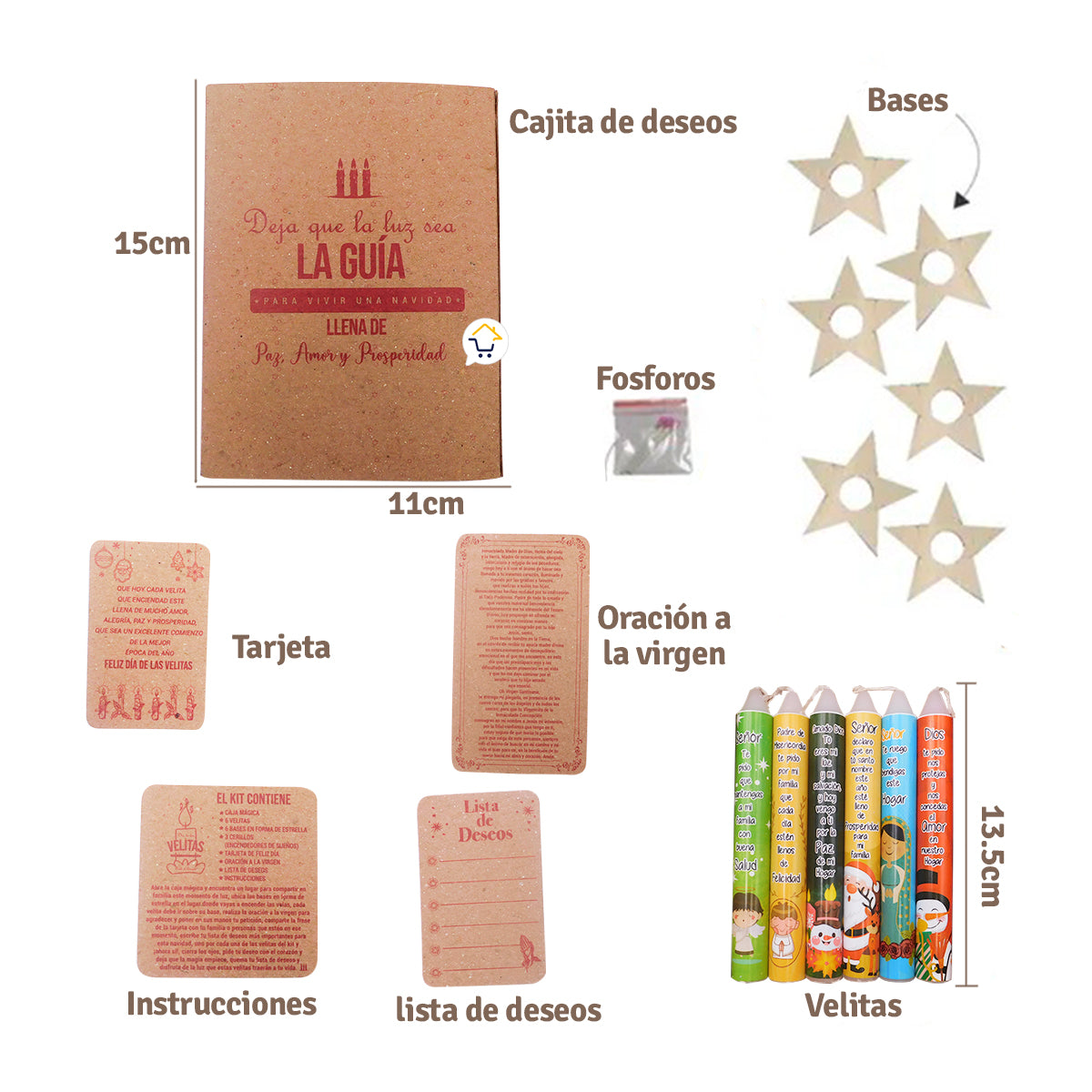 ✨ Ilumina tu Noche de Velitas con el Combo Tradicional ✨