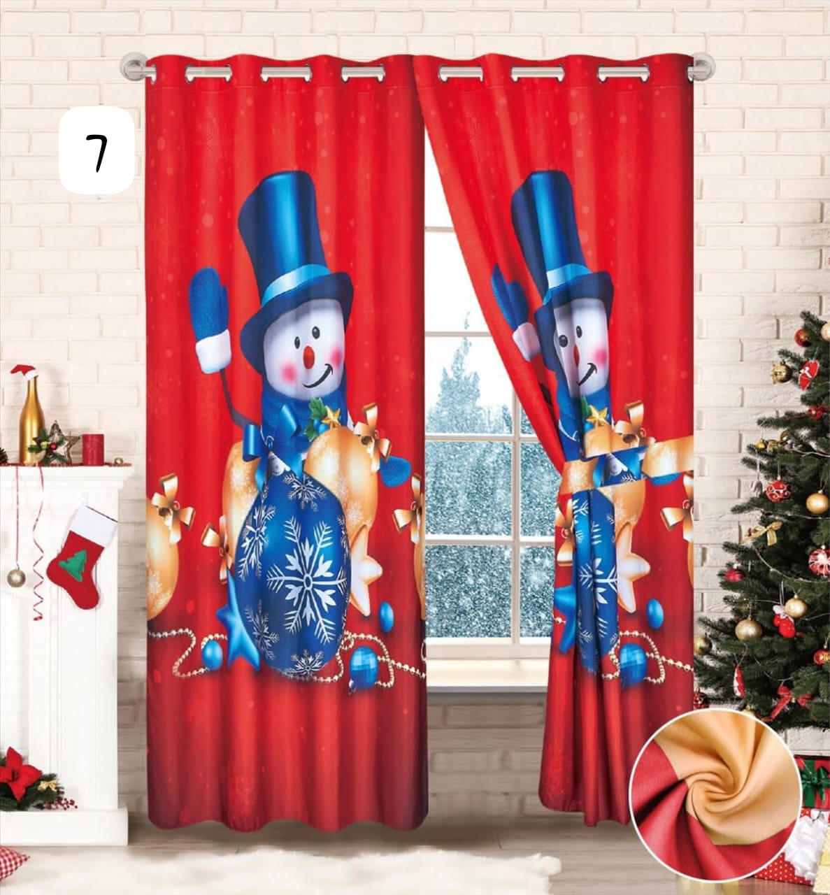 MagicHome Set™ — 2 Cortinas + Cobija Navideña en Piel de Durazno 🎅🎄