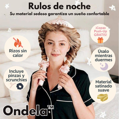 Ondela™ Rizos de Ensueño Sin Calor Ni Daños