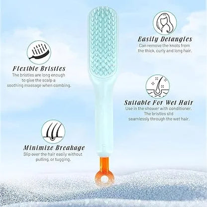 MagicBrush💆‍♀️ Desenreda, Cuida y Limpia al Instante- El Cepillo Retráctil que Tu Cabello Necesita