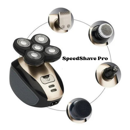 SpeedShavePro® 5 en 1. Afeitado Suave y Práctico