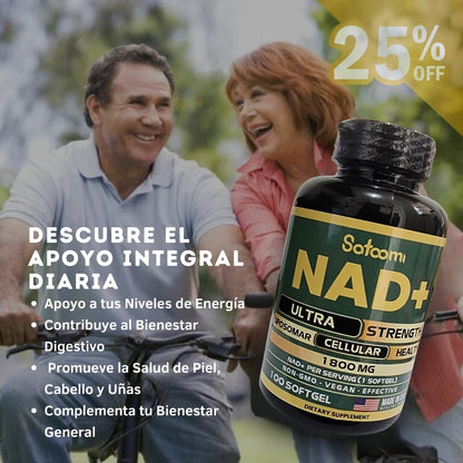 Renadver® Pack 3X: ¡La Sinergia Poderosa de NAD+, Resveratrol y Té Verde!