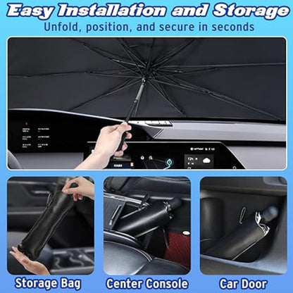 Parasol SunShade 360° Para Autos - Proteje y da Estilo