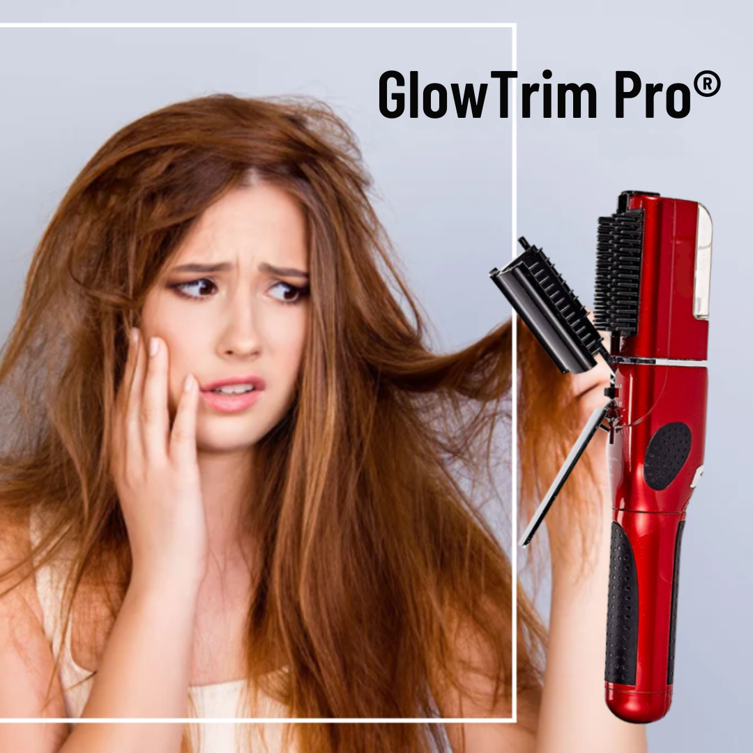 GlowTrim Pro® Elimina las puntas abiertas sin sacrificar el largo de tu cabello