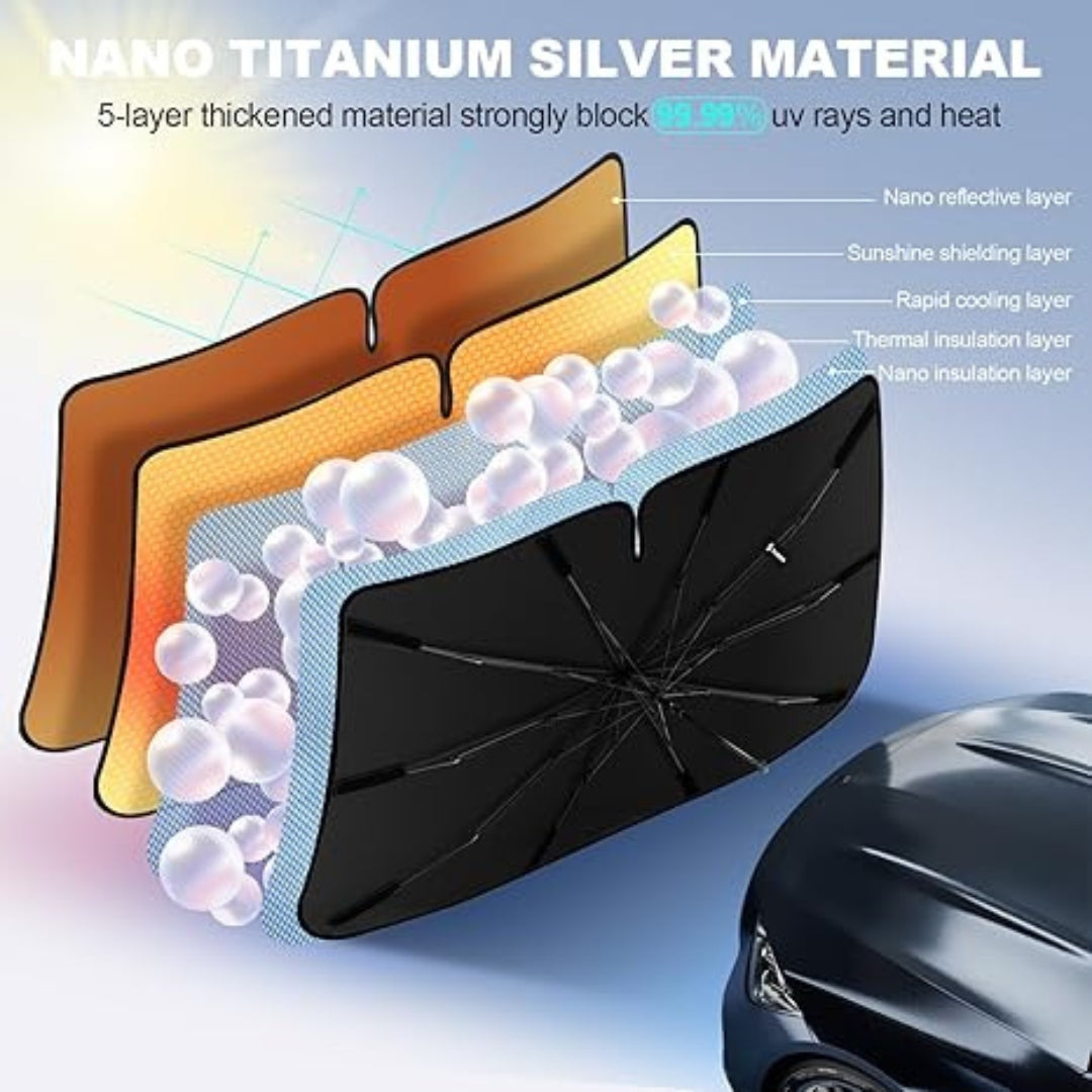 Parasol SunShade 360° Para Autos - Proteje y da Estilo