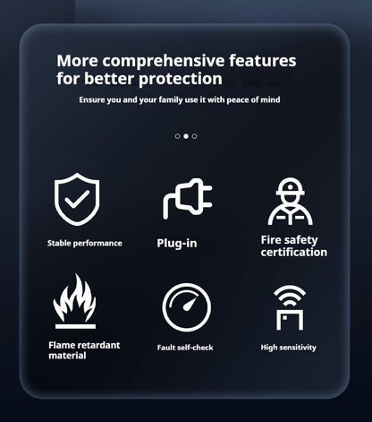 Detector SmartSafe™ – Tu Hogar Protegido en Segundos