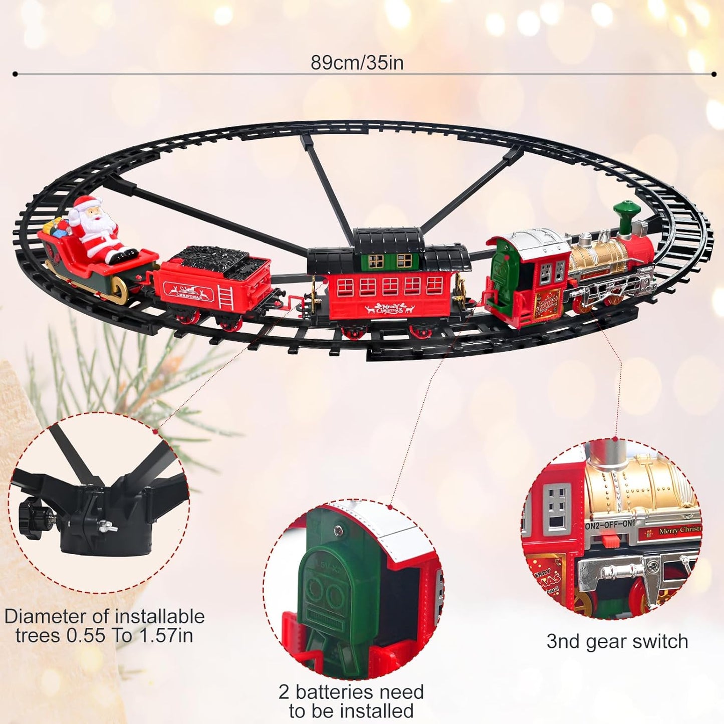 Christmas Express™ — El Tren Navideño Que Da Vida a Tu Árbol 🎄✨