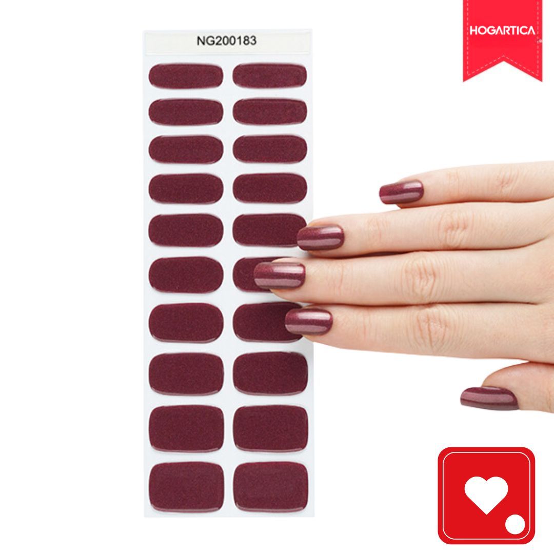 Kit Beautiful Nail Pro® 2 Set de 20 Stickers C/U en Gel+Lampra UV