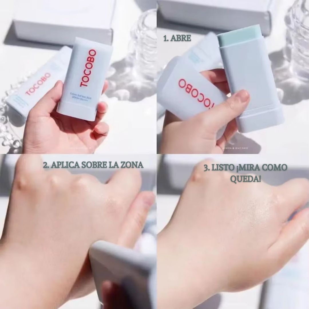 SunStick™ + Regalo| Protege y retoca donde quieras sin ensuciarte las manos