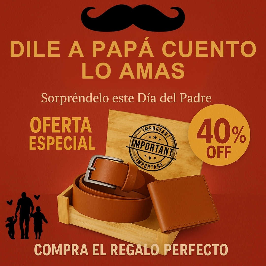 SET PARA PAPÁ CORREA y BILLETERA VLZ