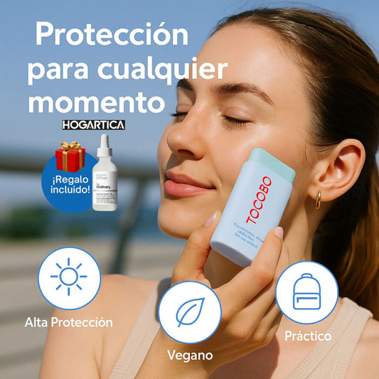 SunStick™ + Regalo| Protege y retoca donde quieras sin ensuciarte las manos