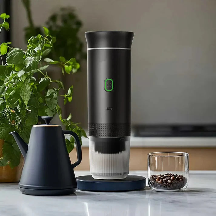 EspressoGo™️ ¡Café real sin cables ni excusas! ☕🔋