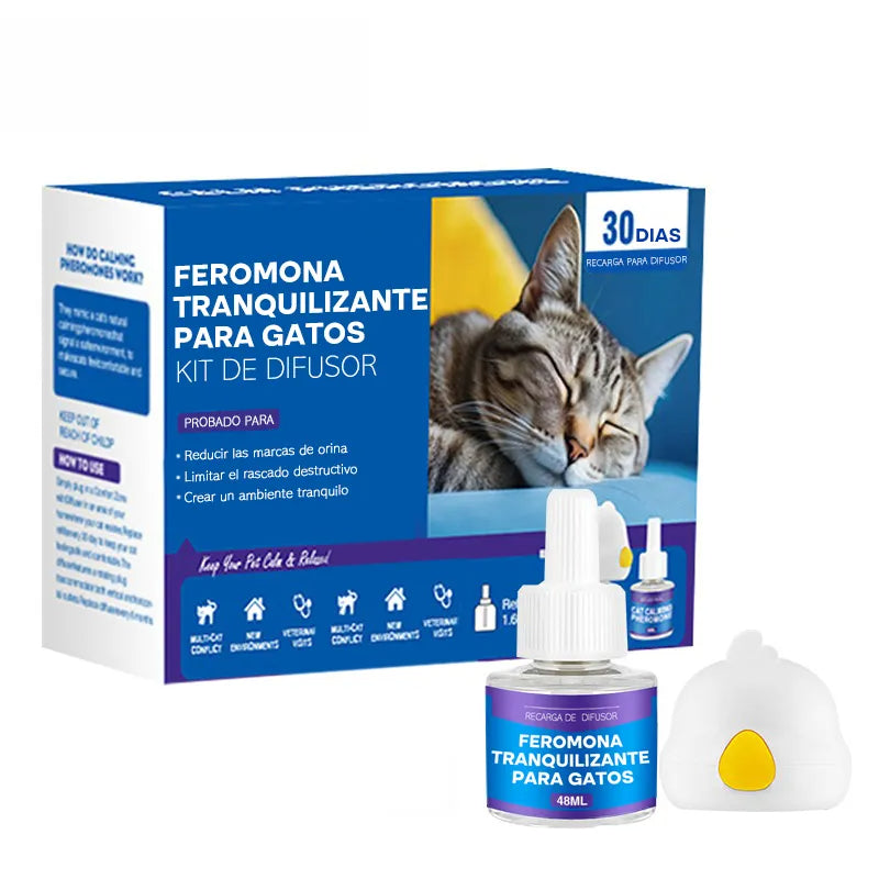 TrankiPets® Difusor Relajante Para Gatos Tranquilidad sin pastillas ni estrés