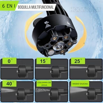 HidroMax Pro™ 6 en 1 - Potencia inalámbrica para limpiar todo