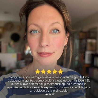 Glowéa™ Mascarilla de Biocolágeno| Cuidado de la piel premium, sin salir de casa