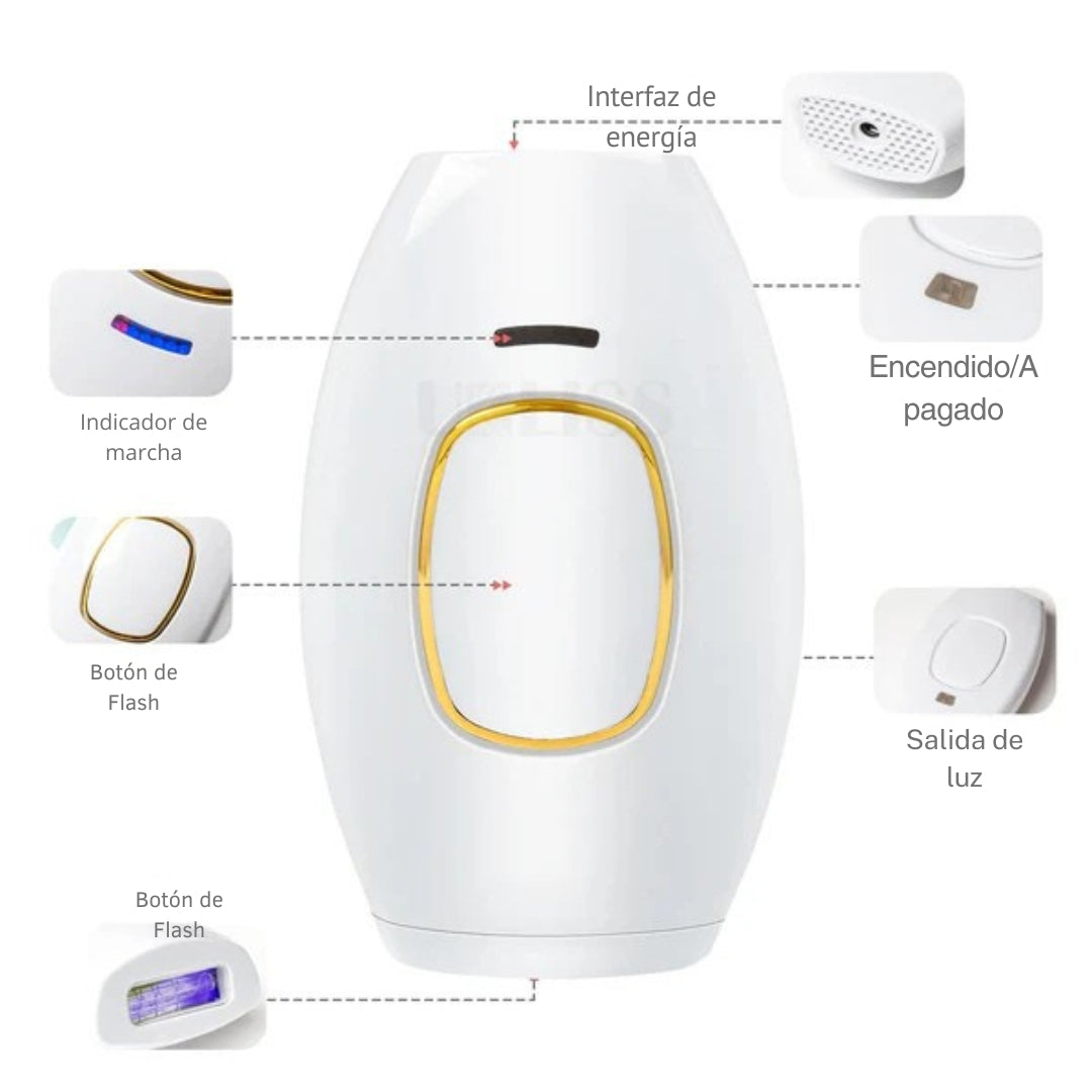 Dermonyx® – Depiladora Láser Indolora con Tecnología IPL + OBSEQUIO GRATIS