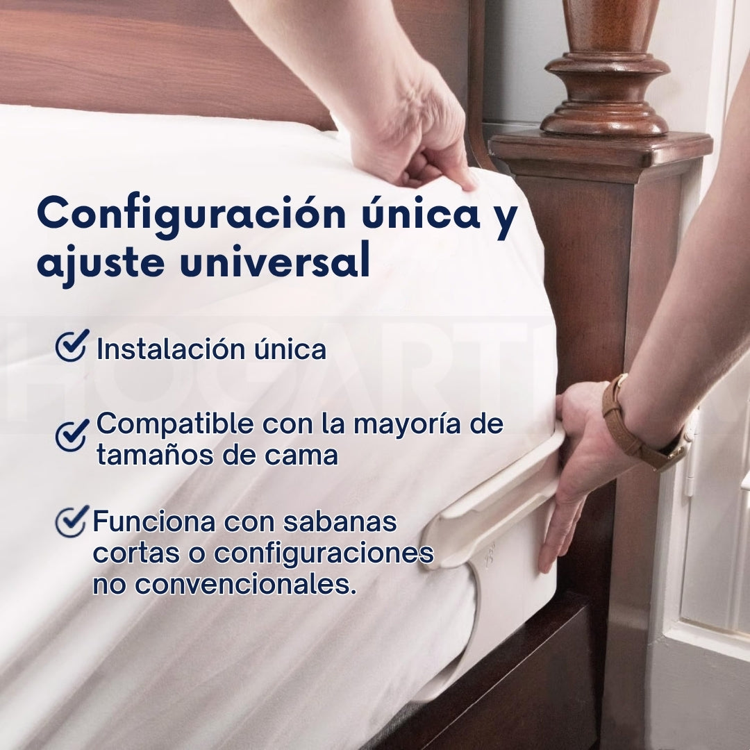 KlipSecurity® X4 | El Truco para una Cama Impecable