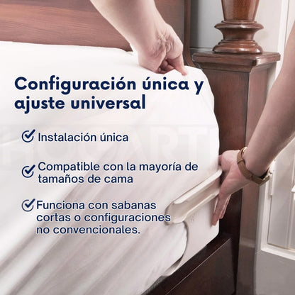 KlipSecurity® X4 | El Truco para una Cama Impecable