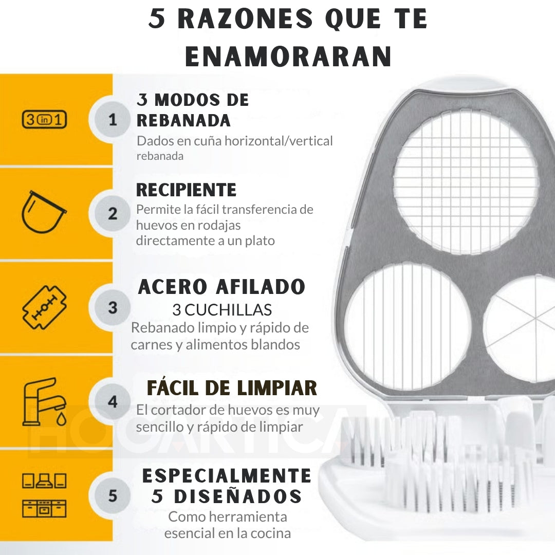RebanaPro™ 3 en 1 + eBook GRATIS | Corta, Sirve y Sorprende