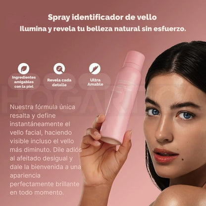 Revela+™ | Spray Identificador de Vello + 4 Maquinillas