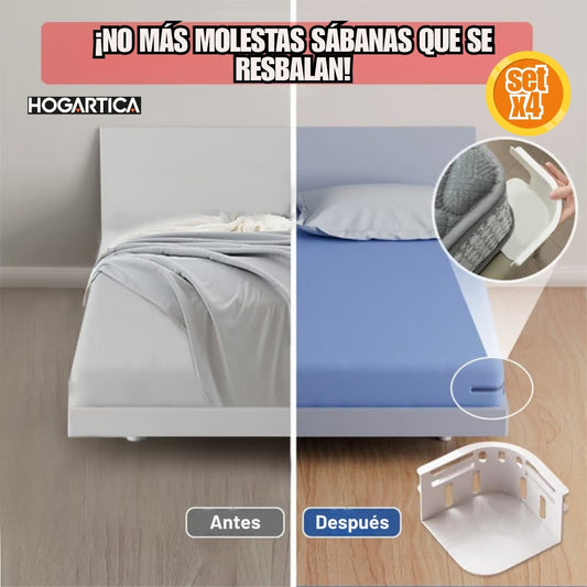 KlipSecurity® X4 | El Truco para una Cama Impecable