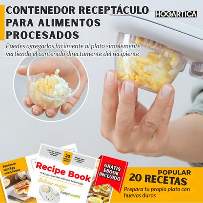 RebanaPro™ 3 en 1 + eBook GRATIS | Corta, Sirve y Sorprende