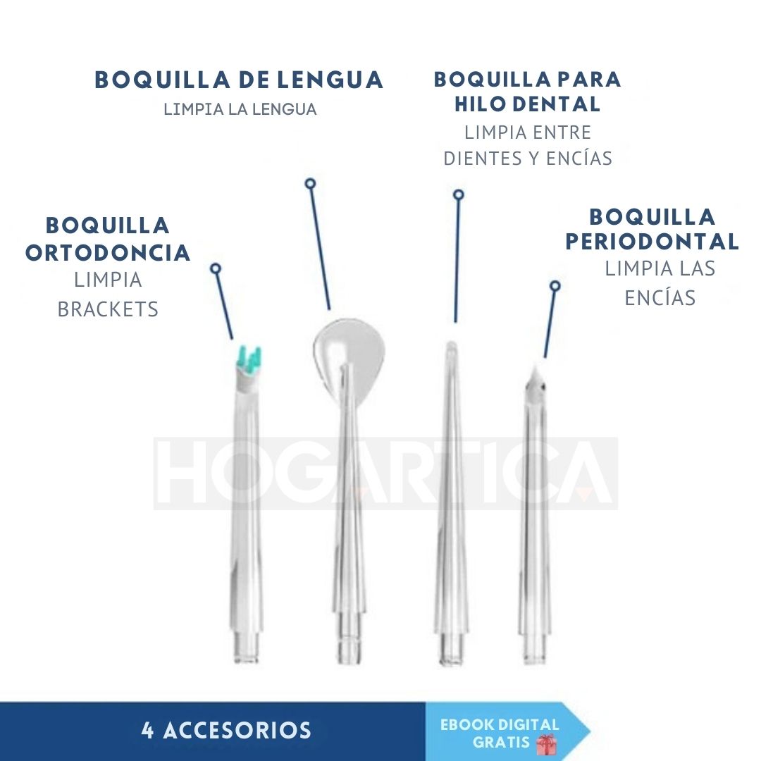 HydroSmile™ | Irrigador Bucal + eBook Exclusivo para una Sonrisa Sana
