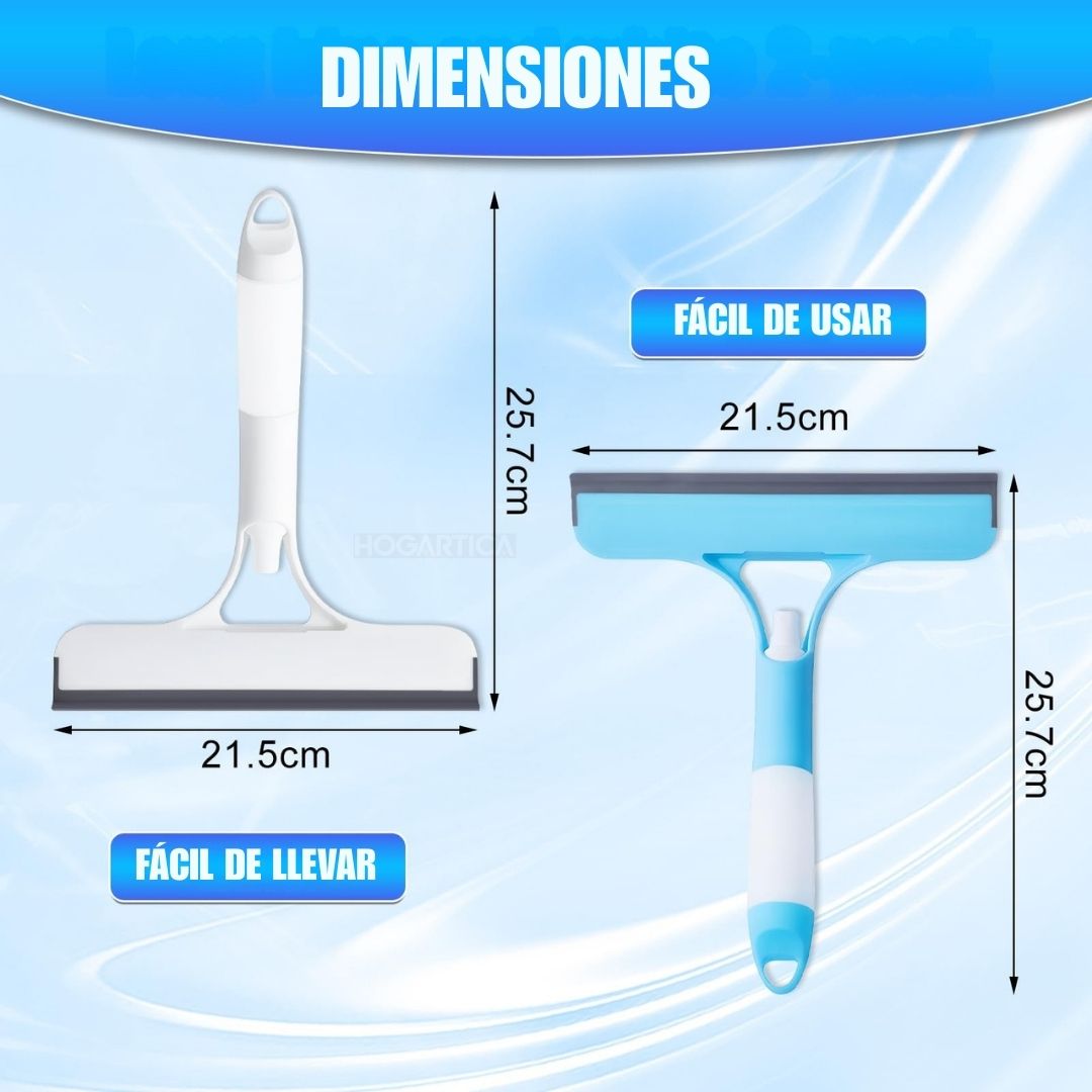 AutoGlide Pro™ 3 en 1| Parabrisas nítidos en segundos
