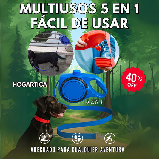 DogOnGo™ ¡La Correa 5 en 1 que simplifica cada paseo con tu peludo!