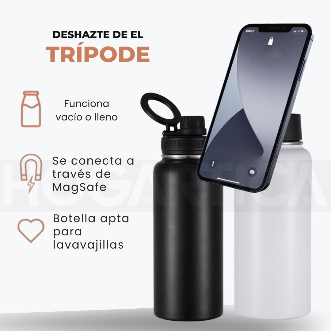 🧲 Termo Trípode Imanté™ Tu termo, tu soporte, tu nuevo favorito
