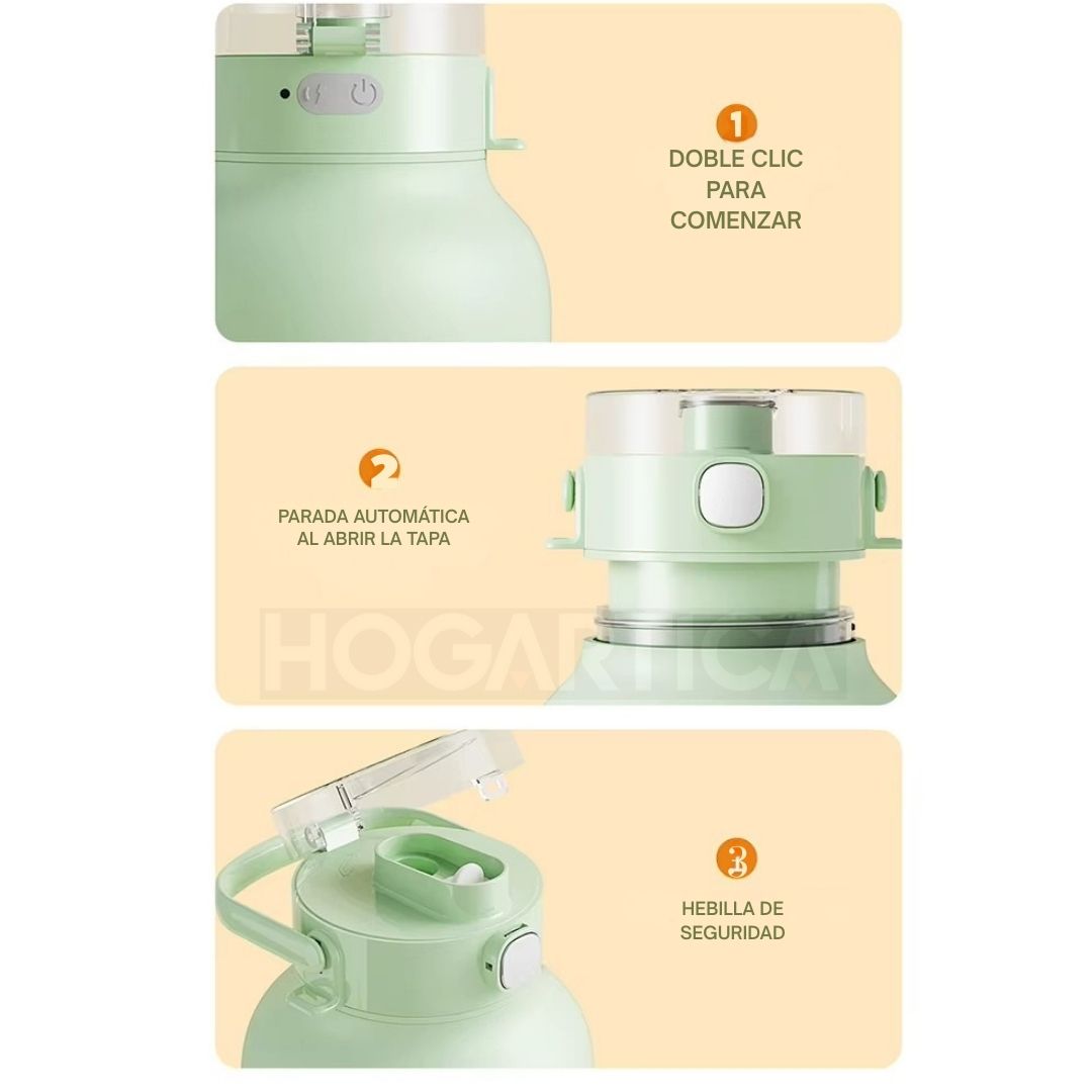 Licuadora Portátil BlendFlow™ | Batidos frescos donde estés