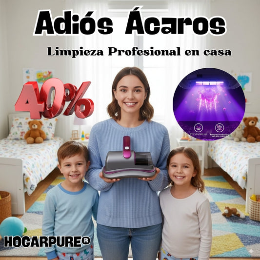 HogarPure® Protege a tus hijos de los ácaros con limpieza profesional en casa