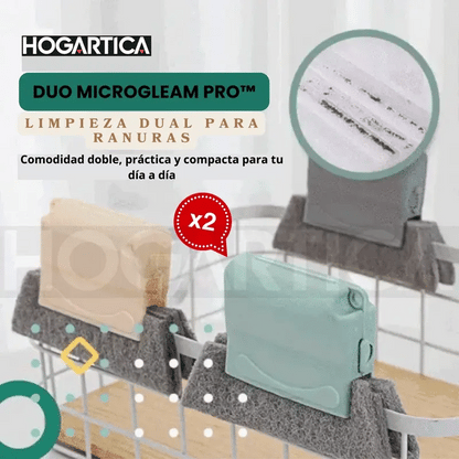 Duo MicroGleam Pro™ Limpieza Profunda en Cada Rincón 🔎