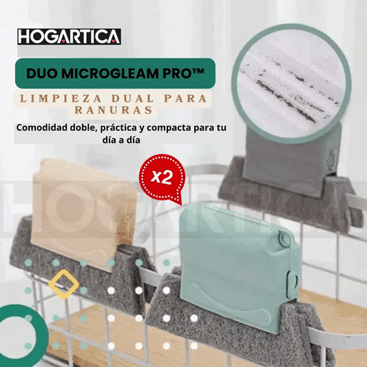 Duo MicroGleam Pro™ Limpieza Profunda en Cada Rincón 🔎