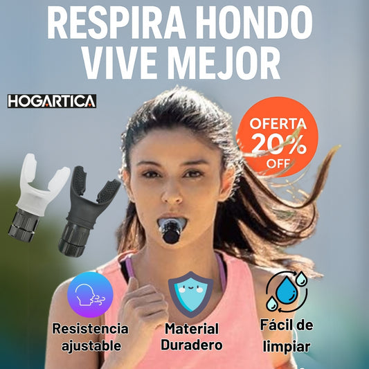 Respira+ El entrenador para una respiración máxima 🫁